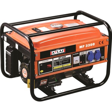 Attlas MP 3300 Jeneratör 6.5HP 220V 0.6L Yağ Kapasitesi 2750kWa 13L