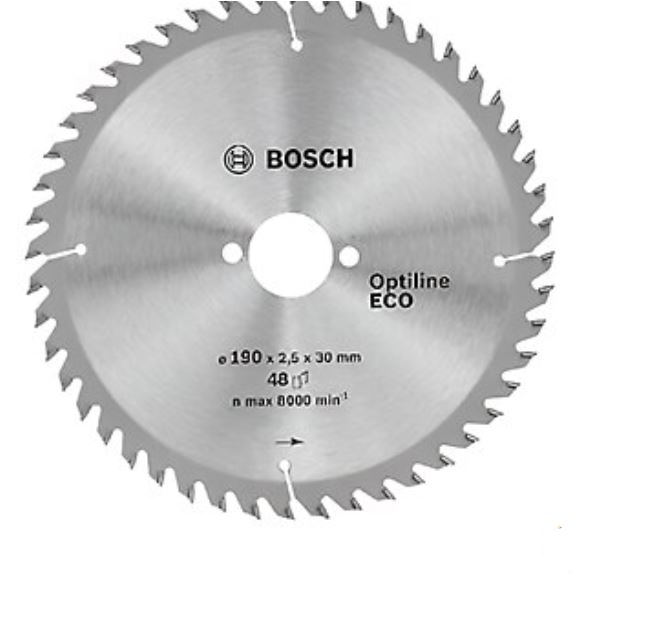 BOSCH B2608644377 ECO TESTERE 190X30MM 48 DİŞ
