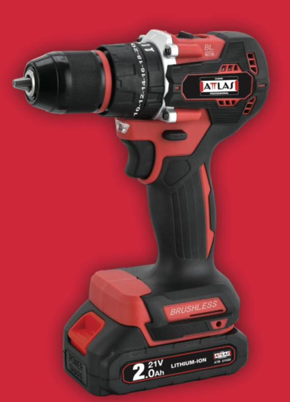 ATB 21 BLPD AKÜLÜ KÖMÜRSÜZ DARBELİ MATKAP 2X 2.0 AH- ÇANTALI