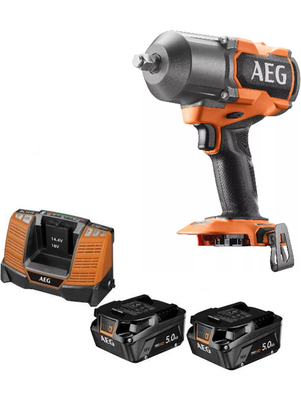 AEG BSS 18HTF12BL-502C 18V AKÜLÜ DARBELİ SOMUN  SIKMA